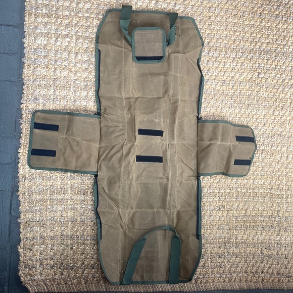 HINTERHILL 2 In 1 Firewood/All Purpose Waxed Canvas Bag NWT - Picture 2 of 14